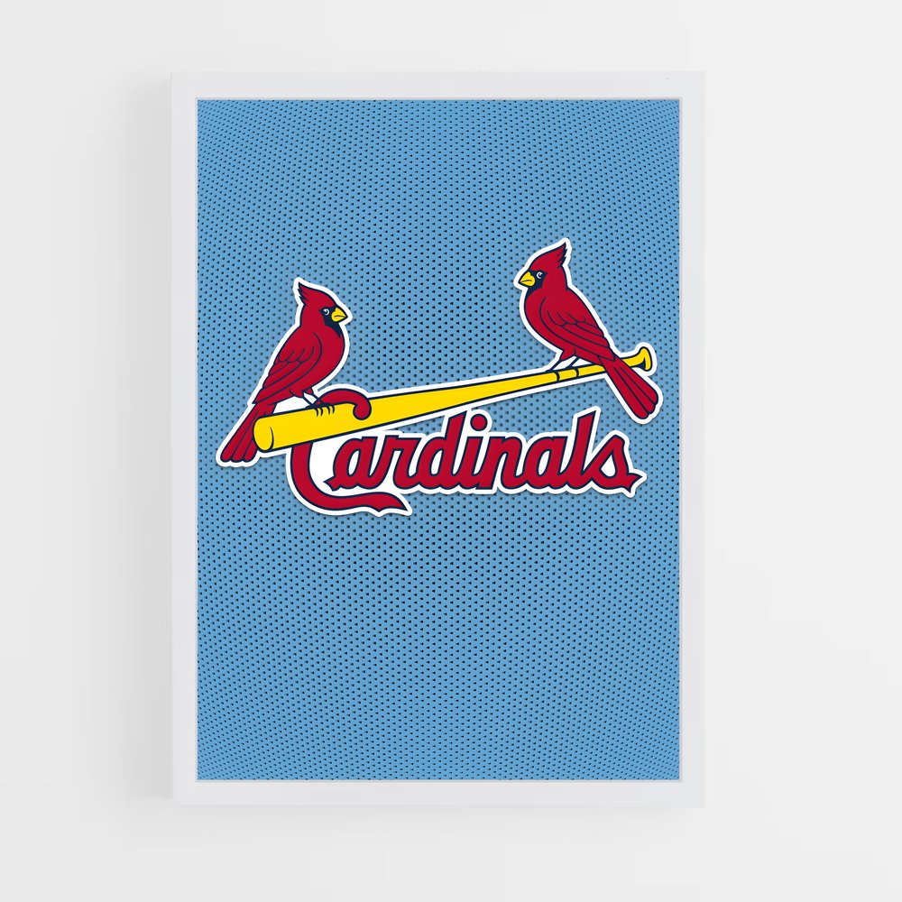 Poster Cardinal Fever – affiche Baseball (vue 3)